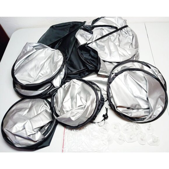 Other - (Set #1) Car Windshield Sunshade, 6 Pieces